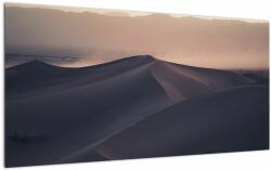 Mivali Tablou pe sticlă - Valuri de nisip, dintr-o bucată 100x50 cm pe sticlă (V021316V10050GD)