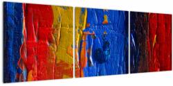 Mivali Tabloul cu culorile pentru artiști, din trei bucăți 120x40 cm (V020046V12040)