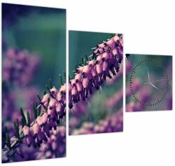 Mivali Tablou cu lavanda (cu ceas), din trei bucăți 90x70 cm cu ceas (V020539V9070C)