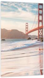Mivali Tablou - Golden Gate Bridge, dintr-o bucată 20x30 cm (V023920V2030)