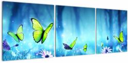 Mivali Tablou - Poiană mistică de pădure, din trei bucăți 120x40 cm (V022815V12040)