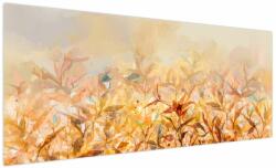 Mivali Tablou - Frunze în culori de toamnă, pictură în ulei, dintr-o bucată 250x125 cm (V022908V250125)