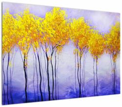 Mivali Tablou - Copaci galbeni, dintr-o bucată 100x70 cm (V023006V10070)