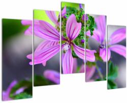 Mivali Tablou cu floarea detailat, din cinci bucăți 125x90 cm (V020300V12590)
