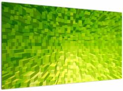Mivali Tabloul cuburilor galbenverzui, dintr-o bucată 120x70 cm (V020057V12070)
