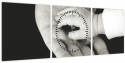 Mivali Tablou cu mâini (cu ceas), din trei bucăți 90x30 cm cu ceas (V020453V9030C)