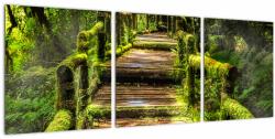 Mivali Tablou cu scări într-o pădure tropicală, din trei bucăți 90x30 cm (V020941V9030)