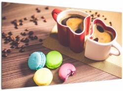 Mivali Tablou cu cafea și macarooni, dintr-o bucată 120x70 cm (V020876V12070)