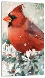 Mivali Tablou - Cardinal, dintr-o bucată 20x30 cm (V023155V2030)