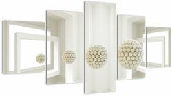 Mivali Tablou - privire înăuntru - abstarct, din cinci bucăți 150x80 cm (V021345V150805PCS)
