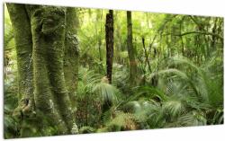 Mivali Tablou pe sticlă - Pădure tropicală, dintr-o bucată 100x50 cm pe sticlă (V023226V10050GD)