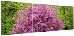 Mivali Tablou cu pom înflorit pe luncă, din trei bucăți 150x50 cm (V020654V15050)