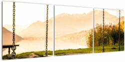 Mivali Tablou - balansoar în natură, din trei bucăți 120x40 cm (V020566V12040)