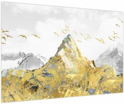 Mivali Tablou - Munte auriu, dintr-o bucată 90x60 cm (V024047V9060)