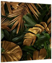 Mivali Tablou - Frunze aurii, dintr-o bucată 40x40 cm (V024014V4040)