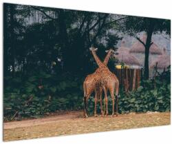 Mivali Tablou cu două girafe, dintr-o bucată 120x80 cm (V021381V12080)