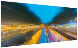 Mivali Tablou - Pictură abstractă, dintr-o bucată 200x100 cm (V023901V200100)