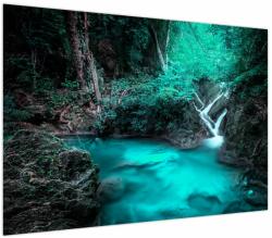 Mivali Tablou - Oază turcoaz, dintr-o bucată 100x70 cm (V024104V10070)