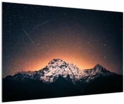 Mivali Tablou cu cerul nocturn cu munți, dintr-o bucată 90x60 cm (V021206V9060)