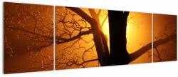 Mivali Tablou cu copac în apus de soare, din trei bucăți 170x50 cm (V020431V17050)