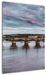 Mivali Tablou cu Vltava, dintr-o bucată 50x70 cm (V020342V5070)
