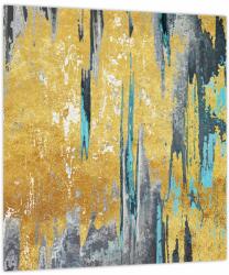 Mivali Tablou - Design auriu, dintr-o bucată 30x30 cm (V024058V3030)