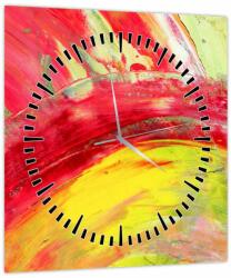 Mivali Tablou cu abstracție - pictura (cu ceas), dintr-o bucată 30x30 cm cu ceas (V021288V3030C)