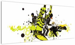 Mivali Tablou - Street dance, dintr-o bucată 100x40 cm (V023542V10040)