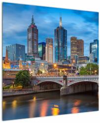 Mivali Tablou cu orașul Melbourne, dintr-o bucată 70x70 cm (V020715V7070)