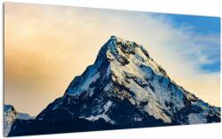 Mivali Tablou pe sticlă cu munții înzăpeziți, Nepal, dintr-o bucată 100x50 cm pe sticlă (V021599V10050GD)