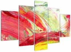 Mivali Tablou cu abstracție - pictura, din cinci bucăți 150x105 cm (V021286V150105)