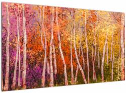 Mivali Tablou - Pădurea colorată, dintr-o bucată 120x70 cm (V023176V12070)