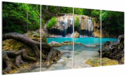 Mivali Tablou cu cascade, din patru bucăți 160x80 cm (V020686V16080)