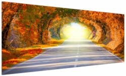 Mivali Tablou - Poarta din copaci, dintr-o bucată 250x125 cm (V022002V250125)