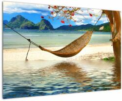 Mivali Tablou - Relax la plajă, dintr-o bucată 90x60 cm (V023481V9060)