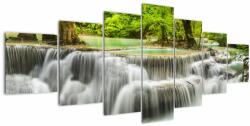 Mivali Tablou cu cascade, din șapte bucăți 210x100 cm (V020693V210100)