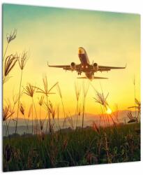 Mivali Tablou cu avion zburând, dintr-o bucată 50x50 cm (V020504V5050)