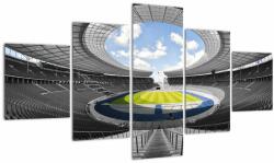 Mivali Tablou - stadionul de fodbal, din cinci bucăți 125x70 cm (V020597V12570)