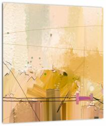 Mivali Tablou - Abstract, pictură în ulei, dintr-o bucată 30x30 cm (V022913V3030)