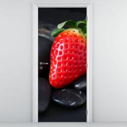 Mivali Fototapet pentru ușă - Căpșună (D020284D95205)