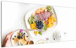 Mivali Tablou cu farfurie cu fructe pe masă, dintr-o bucată 120x50 cm (V021257V12050)