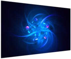 Mivali Tabloul modern cu abstracțiune albastră, dintr-o bucată 150x100 cm (V020137V150100)
