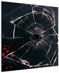 Mivali Tablou abstract - sticla spartă, dintr-o bucată 70x70 cm (V020818V7070)
