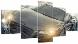 Mivali Tablou cu Audi - gri, din cinci bucăți 150x80 cm (V020631V150805PCS)