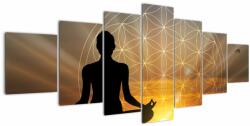 Mivali Tablou cu meditație, din șapte bucăți 210x100 cm (V022136V210100)