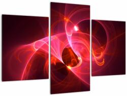 Mivali Tabloul modern cu abstacție roz, din trei bucăți 90x60 cm (V020127V90603PCS)