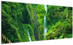 Mivali Tablou - Cascada Madakaripura, Java de Est, Indonezia, dintr-o bucată 100x40 cm (V023400V10040)