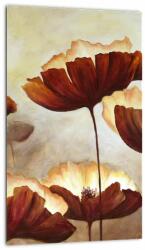 Mivali Tablou flori roșii, dintr-o bucată 20x30 cm (V021776V2030)