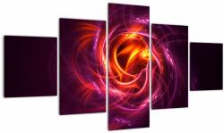 Mivali Tabloul cu abstracțiune modernă care luminează, din cinci bucăți 125x70 cm (V020131V12570)