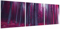 Mivali Tablou - Pădurea roz, din trei bucăți 120x40 cm (V023683V12040)